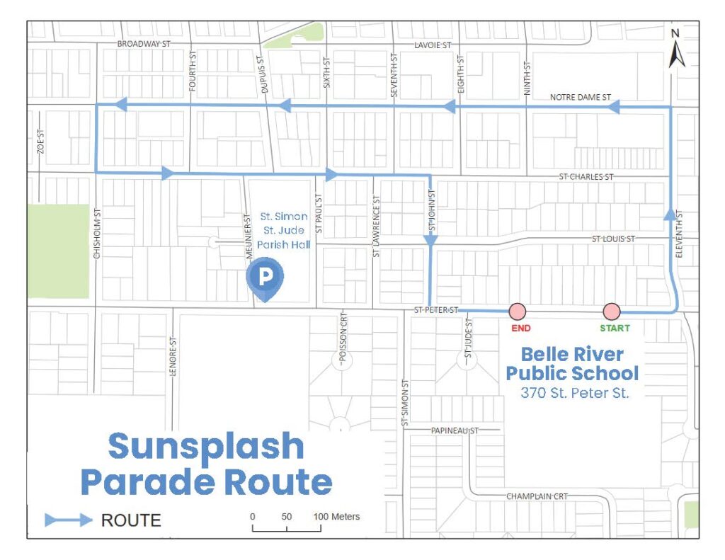 Sunsplash Parade Route 2024